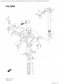 336A - Swivel Bracket (Df40A,Df50A) (336A -   (Df40A, Df50A))