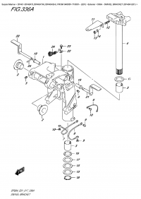 336A - Swivel  Bracket  (Df40A  E01) (336A -   (Df40A E01))