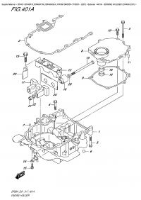 401A  -  Engine  Holder  (Df40A  E01) (401A -   (Df40A E01))