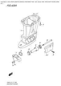 405A - Drive  Shaft  Housing  (Df40A  E01) (405A -    (Df40A E01))