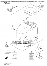 420A  -  Engine  Cover  (Df40A  E01) (420A -   () (Df40A E01))