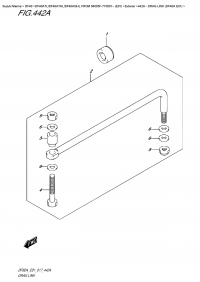 442A  -  Drag  Link  (Df40A  E01) (442A -   (Df40A E01))