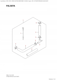 507A - Opt:water Pressure Gauge Sub Kit (507A - :     )