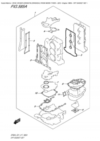 585A - Opt:gasket Set (585A - :  )