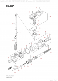 220A - Transmission  (Df40A:e01,Df50A:e01) (220A -  (Df40A: e01, Df50A: e01))