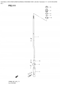 111  -  Clutch  Rod  (Df60A  E01) (111 -   (Df60A E01))