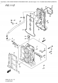 111D - Cylinder  Head  (Df60Avt)(Df60Avth) (111D -    (Df60Avt) (Df60Avth))