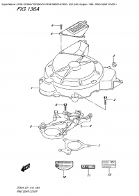 136A - Ring  Gear  Cover (136A -   )