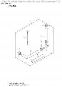269  -  Water  Pressure  Gauge  Sub  Kit  (Df60A  E01) (269 -      (Df60A E01))