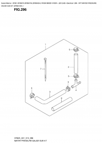 296  -  Opt:water  Pressure  Gauge  Sub  Kit  (Df60A  E01) (296 - :      (Df60A E01))