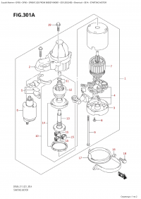 301A - Starting Motor (301A -  )