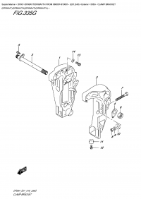 335G - Clamp  Bracket  (Df50Avt)(Df50Avth)(Df60Avt)(Df60Avth) (335G -   (Df50Avt) (Df50Avth) (Df60Avt) (Df60Avth))