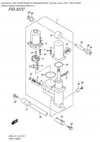 337C - Trim  Cylinder  (Df50Avt)(Df50Avth)(Df60Avt)(Df60Avth) (337C -   (Df50Avt) (Df50Avth) (Df60Avt) (Df60Avth))