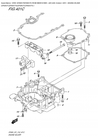 401C - Engine  Holder  (Df50Avt)(Df50Avth)(Df60Avt)(Df60Avth) (401C -   (Df50Avt) (Df50Avth) (Df60Avt) (Df60Avth))