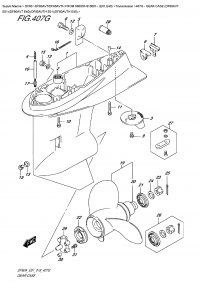 407G  -  Gear  Case  (Df60Avt  E01)(Df60Avt  E40)(Df60Avth  E01)(Df60Avth  E40) (407G - ������ ������� ������� (Df60Avt E01) (Df60Avt E40) (Df60Avth E01) (Df60Avth E40))