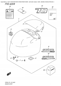 420A - Engine  Cover  (Df70A  E01) (420A -   () (Df70A E01))