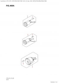 460A - Meter (Df70A,Df80A,Df90A,Df100B) (460A -  (Df70A, Df80A, Df90A, Df100B))