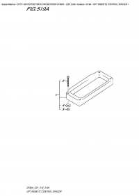 519A - Opt:remote  Control  Spacer (519A - :   )