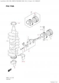 116A - Crankshaft (116A - ��������)