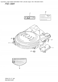 136A  -  Ring  Gear Cover (136A -   )