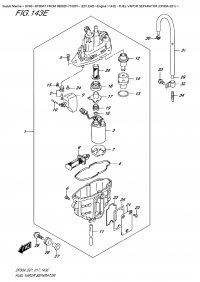 143E  -  Fuel  Vapor Separator  (Df80A  E01) (143E - ���������� ����� ������� (Df80A E01))