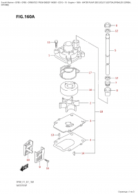 160A  -  Water  Pump  ((E01,E03,E11):(Df70A,Df90A),E01:(Df80A, (160A - ������� ����� ( (E01, E03, E11) : (Df70A, Df90A), E01: (Df80A,)