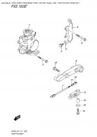 163E  -  Throttle Body  (Df80A  E01) (163E -   (Df80A E01))