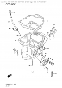 180E  -  Oil  Pan (Df80A  E01) (180E -   (Df80A E01))