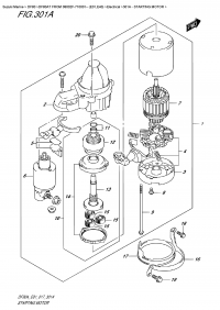 301A  -  Starting Motor (301A -  )