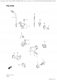 315A - Sensor (Df70A,Df70Ath,Df80A,Df90A,Df90Ath,Df100B) (315A - ������ (Df70A, Df70Ath, Df80A, Df90A, Df90Ath, Df100B))