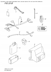 331B  -  Key  Less Start   (Df80A  E01) (331B -  Less Start (Df80A E01))