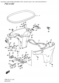 410E  -  Side  Cover (Df80A  E01) (410E -   (Df80A E01))