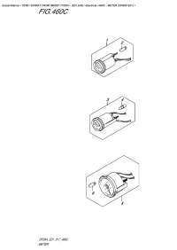 460C  -  Meter (Df80A  E01) (460C -  (Df80A E01))