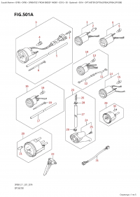 501A - Opt:meter  (Df70A,Df80A,Df90A,Df100B) (501A - �����: ������� (Df70A, Df80A, Df90A, Df100B))