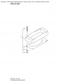 519A  -  Opt:remote  Control  Spacer (519A - :   )