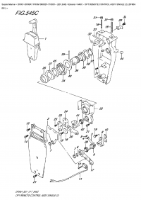 545C  -  Opt:remote  Control  Assy  Single  (2)  (Df80A  E01) (545C - ������������� ���������� � �����, ��������� (2) (Df80A E01))