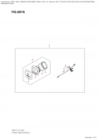 601A  -  Opt:multi  Function  Gauge  (1)  (Df70A,Df80A,Df90A, (601A - �����: multi Function Gauge (1) (Df70A, Df80A, Df90A,)