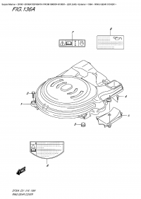 136A - Ring  Gear  Cover (136A -   )