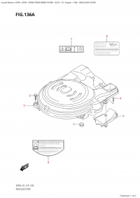 136A - Ring Gear Cover (136A -   )