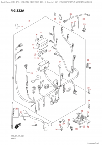 322A - Harness (Df70A,Df70Ath,Df80A,Df90A,Df90Ath) (322A -   (Df70A, Df70Ath, Df80A, Df90A, Df90Ath))