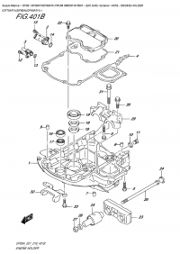 401B - Engine  Holder  (Df70Ath)(Df80A)(Df90Ath) (401B -   (Df70Ath) (Df80A) (Df90Ath))