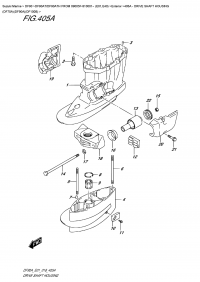 405A - Drive Shaft  Housing  (Df70A)(Df90A)(Df100B) (405A -    (Df70A) (Df90A) (Df100B))