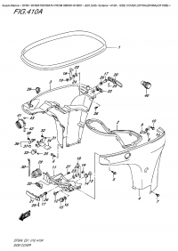 410A - Side  Cover  (Df70A)(Df90A)(Df100B) (410A -   (Df70A) (Df90A) (Df100B))