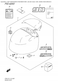 420G - Engine  Cover  (Df90A  E01) (420G -   () (Df90A E01))