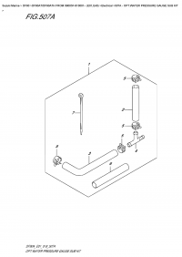 507A - Opt:water  Pressure  Gauge  Sub  Kit (507A - :     )