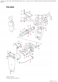 545A  -  Opt:remote  Control  Assy  Single  (2)  (Df70A,Df80A,Df90A, (545A - ������������� ���������� � �����, ��������� (2) (Df70A, Df80A, Df90A,)