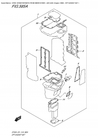 585A - Opt:gasket  Set (585A - :  )