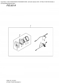 601A - Opt:multi  Function  Gauge  (1)  (Df70A)(Df80A)(Df90A)(Df100B) (601A - : multi Function Gauge (1) (Df70A) (Df80A) (Df90A) (Df100B))