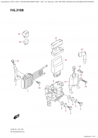 310B  -  Rectifier  /  Ignition  Coil  (Df9.9Br,Df9.9Bt,Df9.9Bth) (310B - ����������� / ������� ��������� (Df9.9Br, Df9.9Bt, Df9.9Bth))