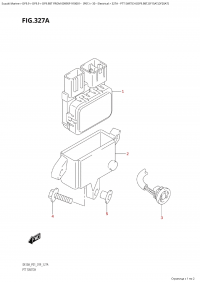 327A - Ptt Switch (Df9.9Bt,Df15At,Df20At) (327A - ������������� ������������ (Df9.9Bt, Df15At, Df20At))
